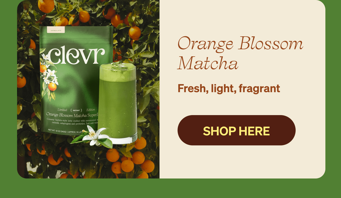 Orange Blossom Matcha