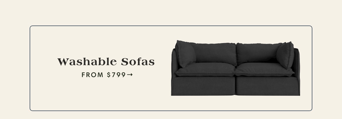 Washable Sofas
