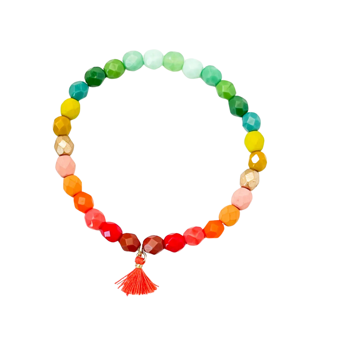 Image of Ombre Bracelet with Tassels