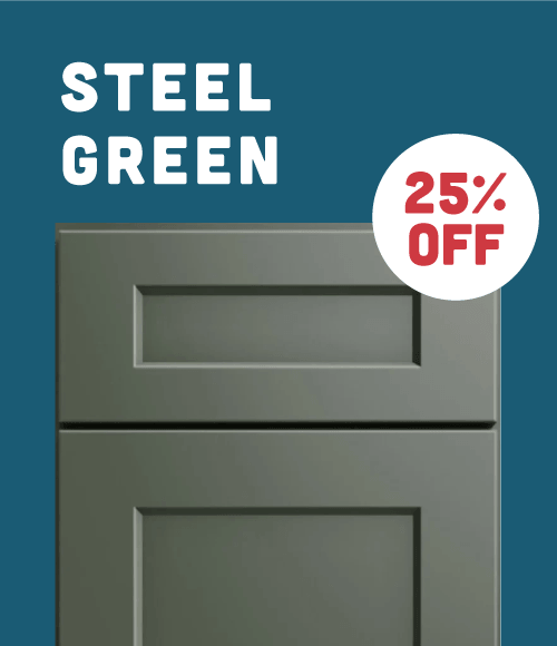 Steel Green cabinet with 25% off&nbsp;