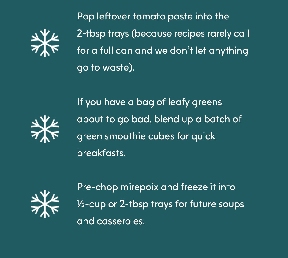 Our favorite ways to use them