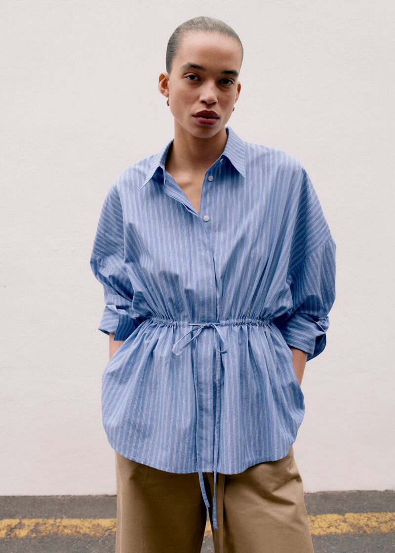 Wrap-Front Blouse