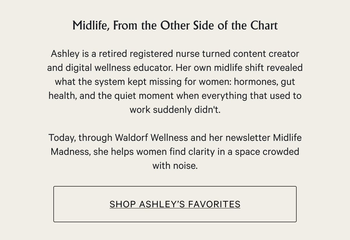 Midlife, From the Other Side of the Chart