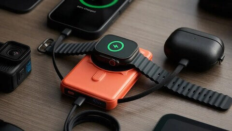 This Travel Gadget Has a Standout Feature for the Apple Watch