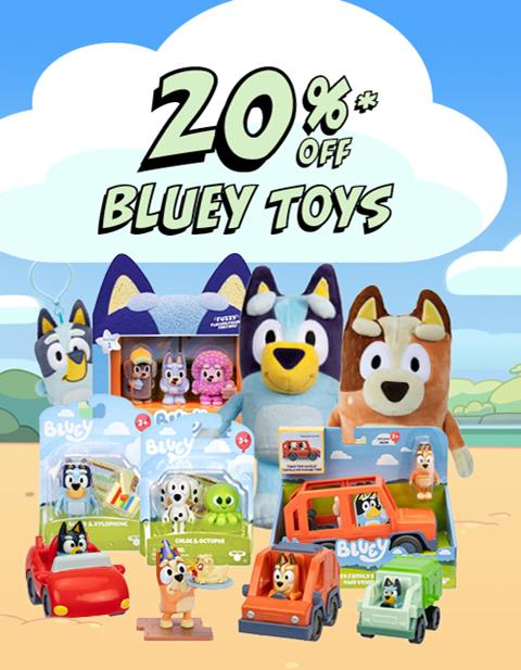 20% off Bluey Toys