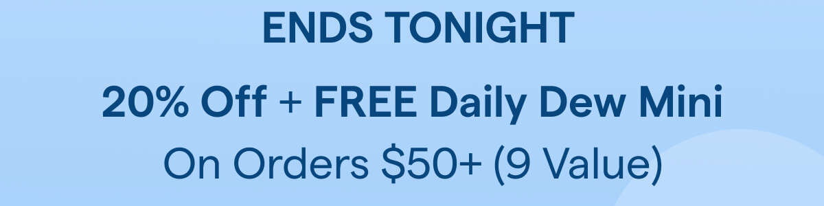 Ends Tonight