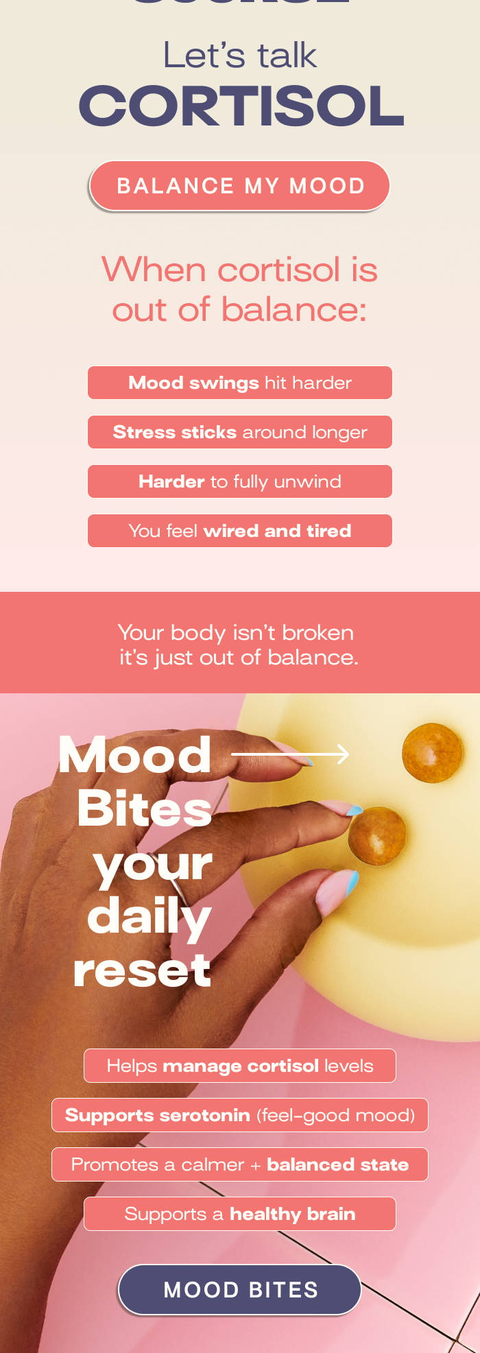 Let's talk CORTISOL - When cortisol is out of balance everything feels harder.