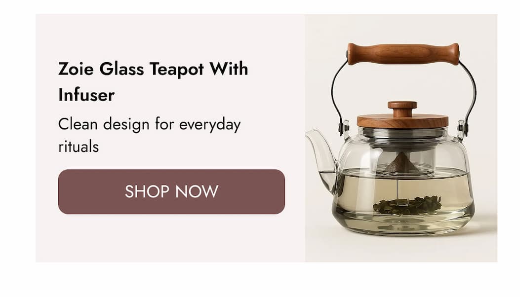 Zoie Glass Teapot With Infuser