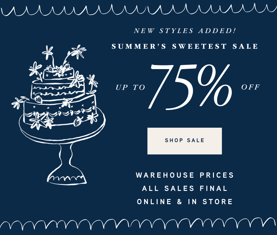 Warehouse Sale 