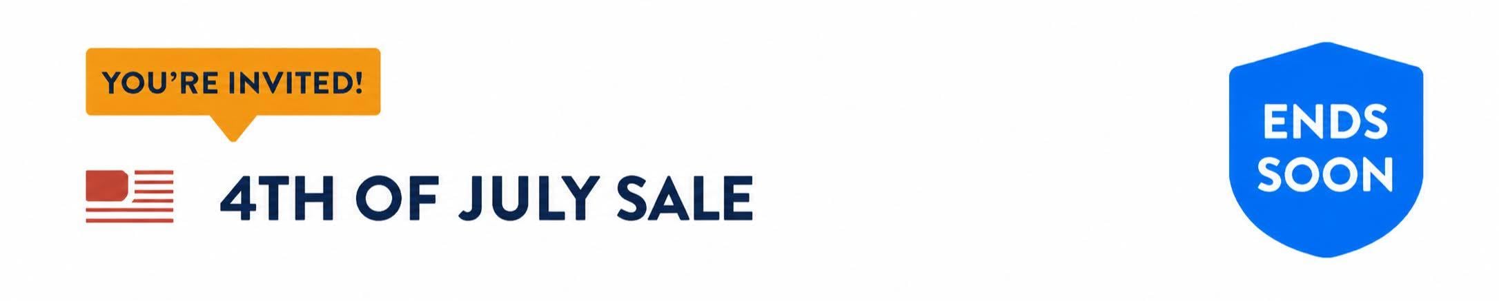 4th of July Sale: Ends soon