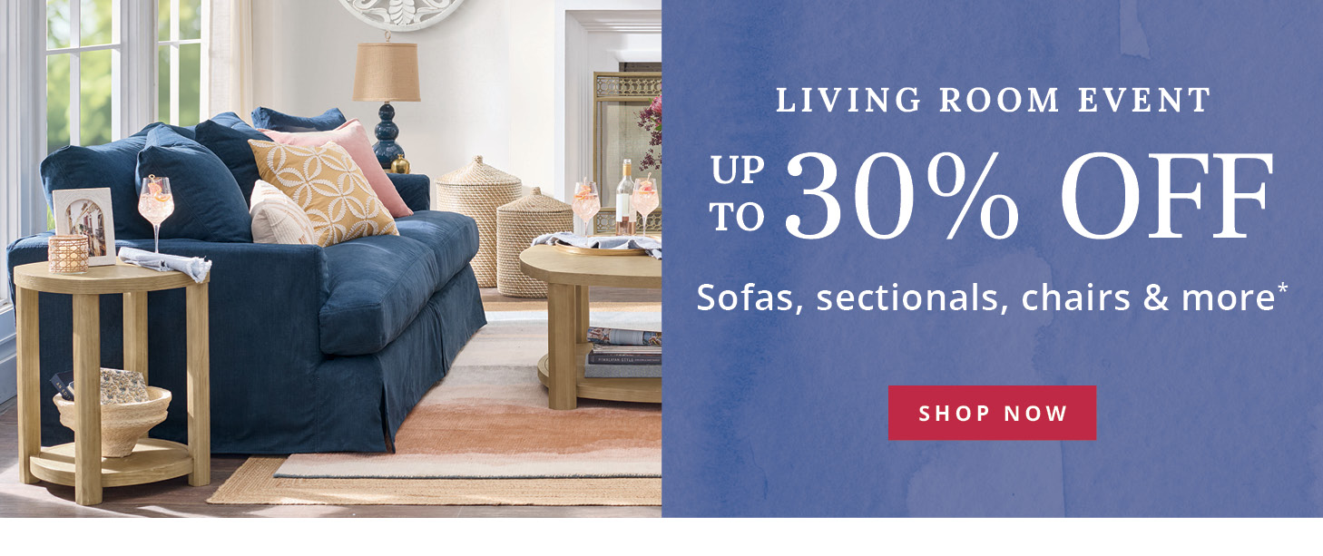 Up to 30% Off Sofas, sectionals, chairs & more