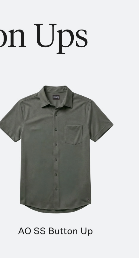 AO Short Sleeve Button Up