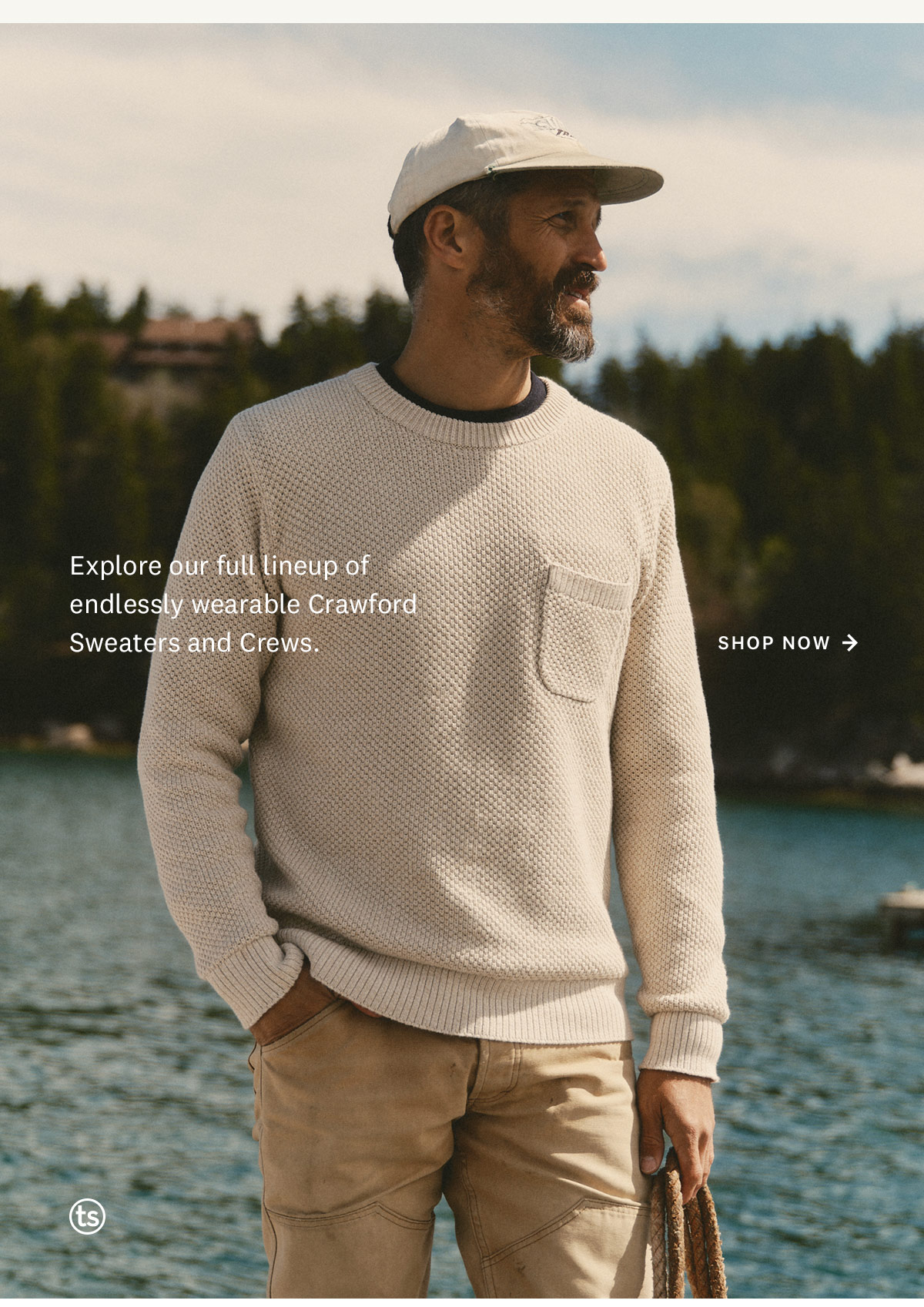 Explore our full lineup of endlessly wearable Crawford Sweaters and Crews. Shop Now. 