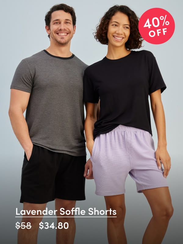 Lavender Soffle Shorts