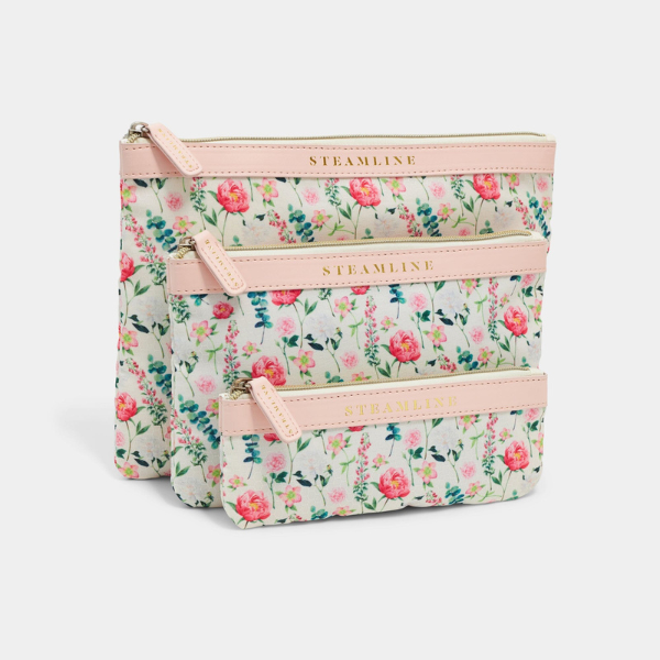 Cosmetic Case set Illustrator Pink 
