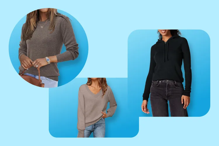 My Drab Sweater Collection Is Overdue for an Update, so I’m Eyeing These Cashmere-Like Knits 