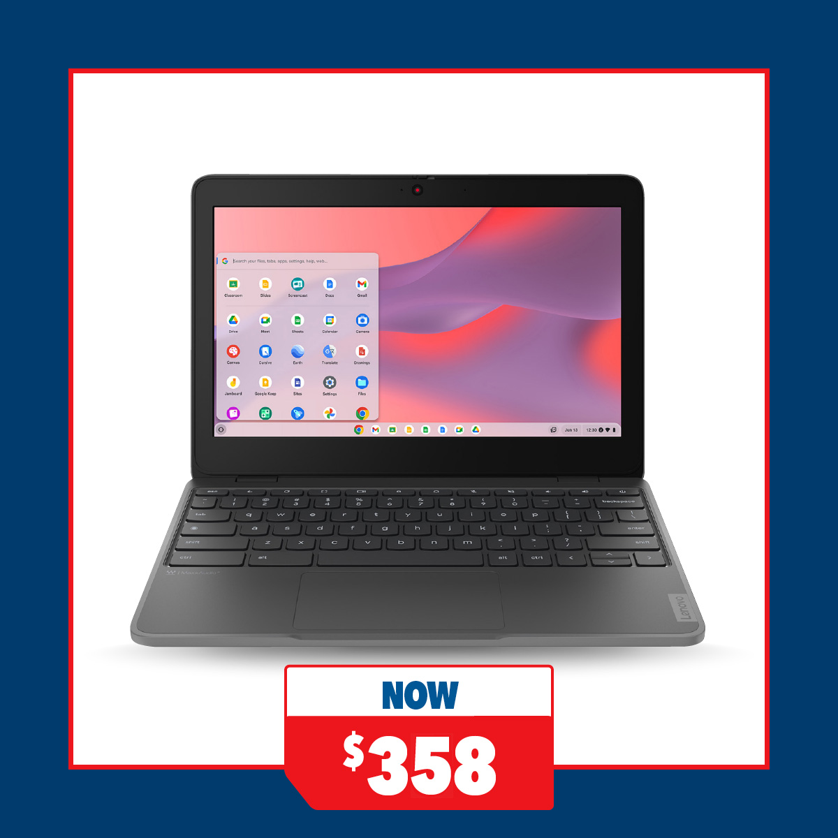 Lenovo 100e 11.6" Chromebook - MediaTek Kompanio