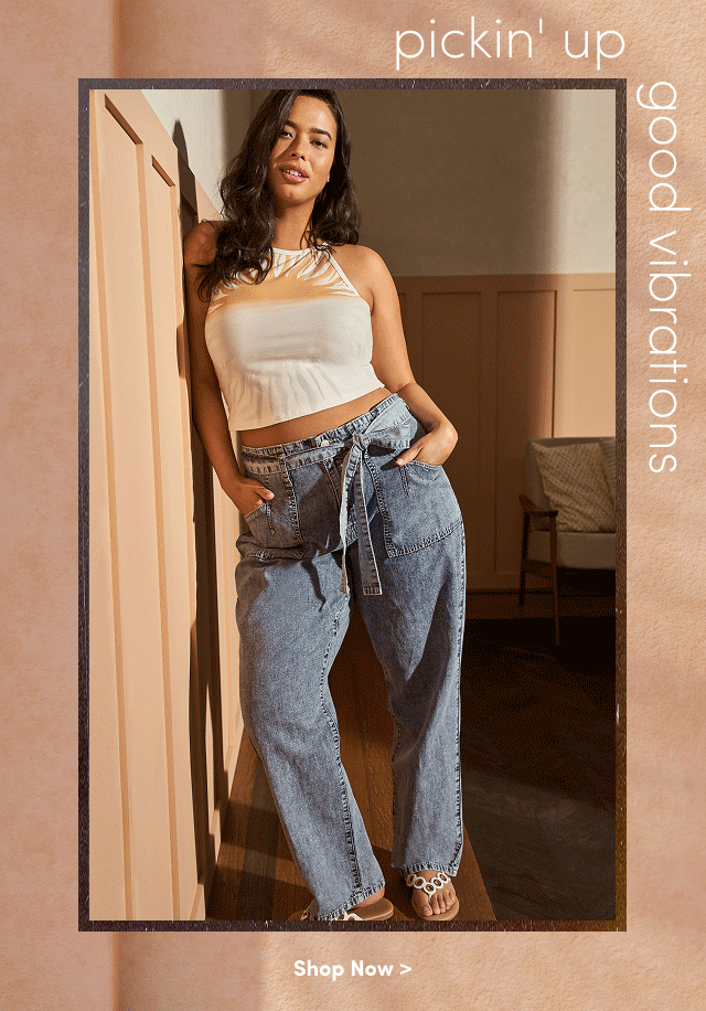 pickin' up | good vibrations | Shop Now >