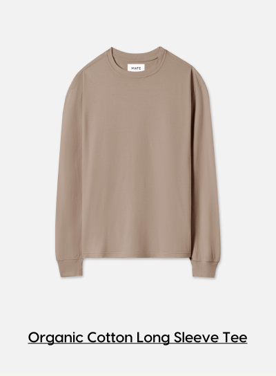 Organic Cotton Long Sleeve Tee