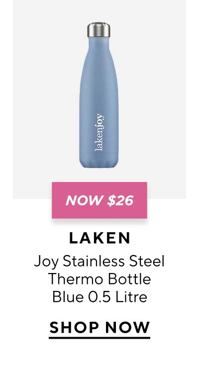 Laken Joy Stainless Steel Thermo Bottle Blue 0.5 Litre