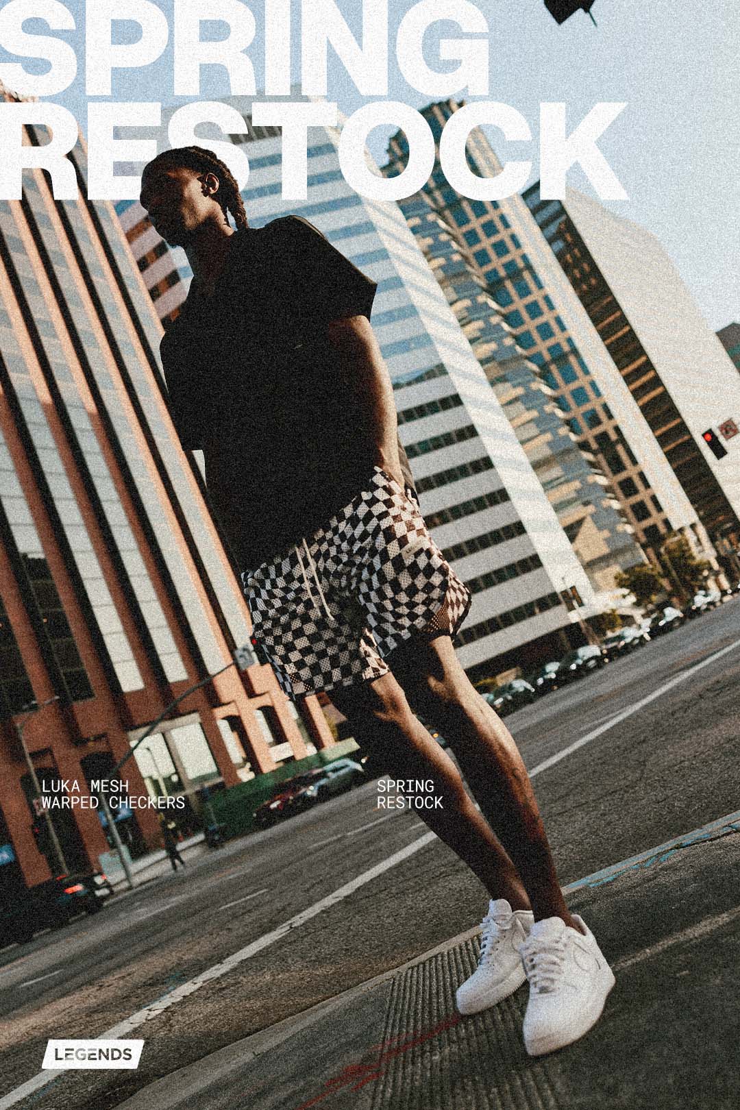 Luka Mesh Warped Checkers