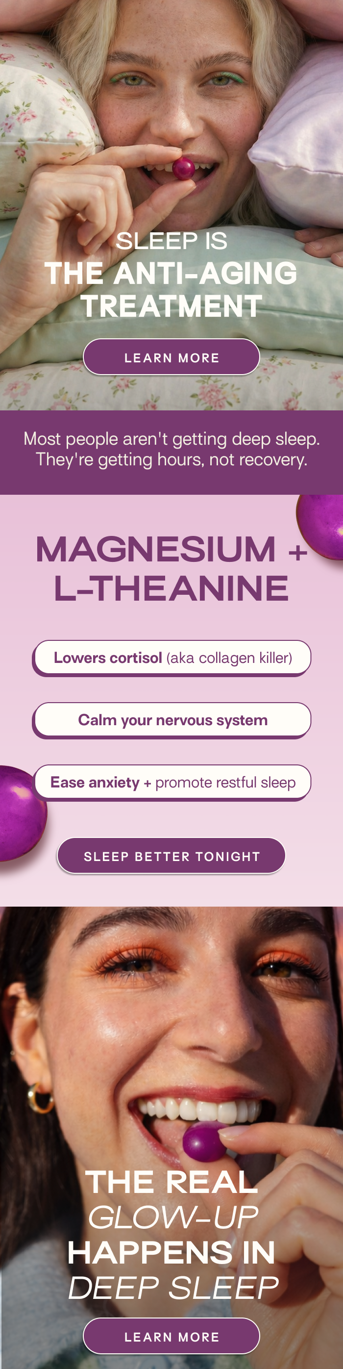 The Anti-Aging Secret LEARN MORE