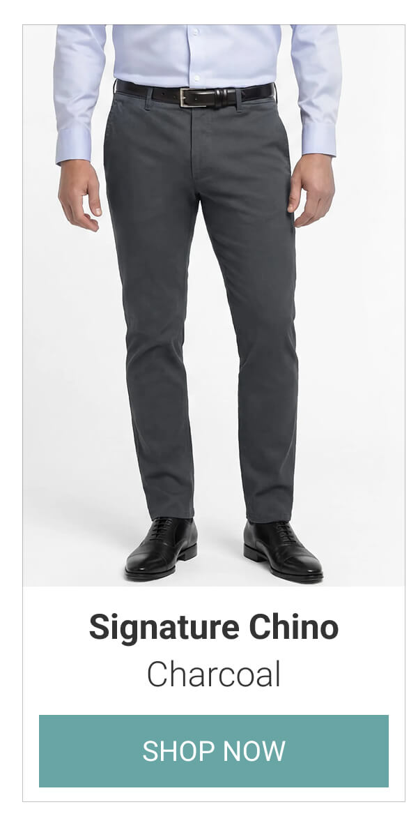 Charcoal Signature Chino
