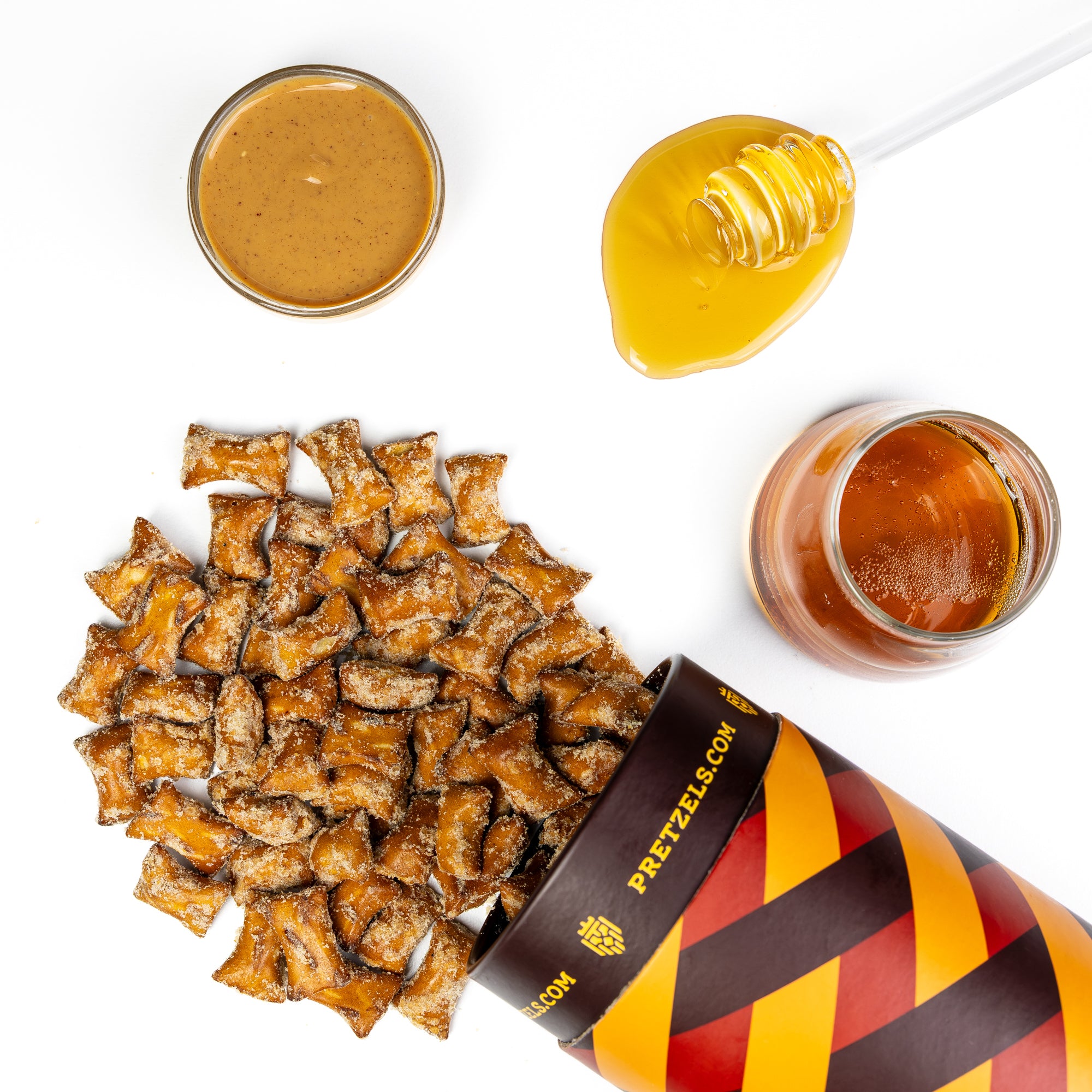 Image of Maple Honey Peanut Butter Pretzel Bites