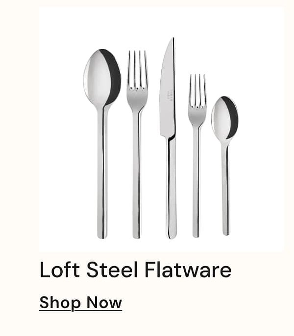 Loft Steel Flatware Shop Now