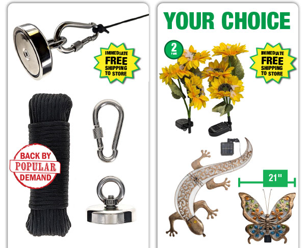 400 lb. Magnet Fishing Kit - ONLY $19.99 After Rebate*!