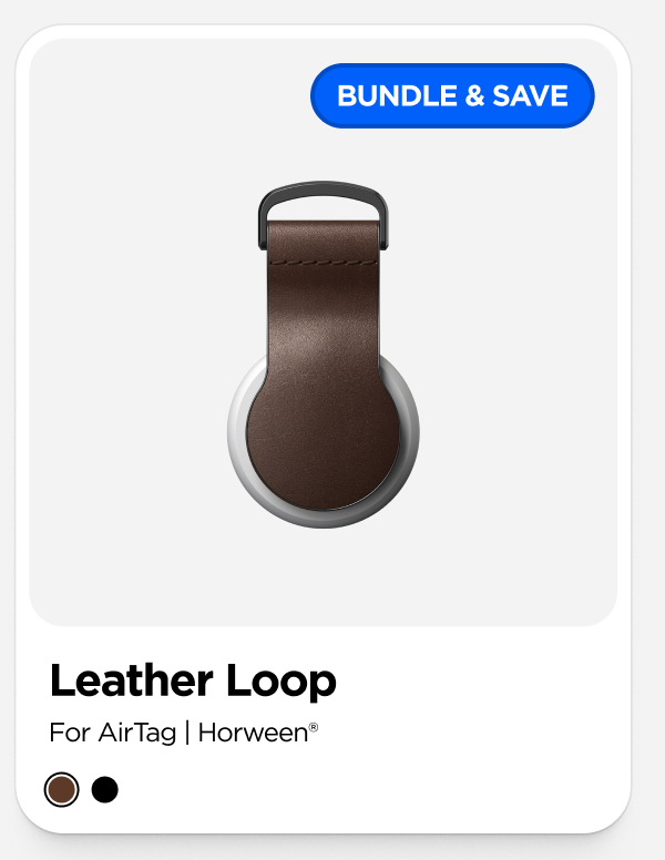 Leather Loop for AirTag. Bundle and Save.