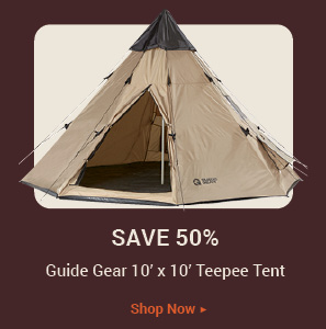 Guide Gear 10' x 10' Teepee Tent