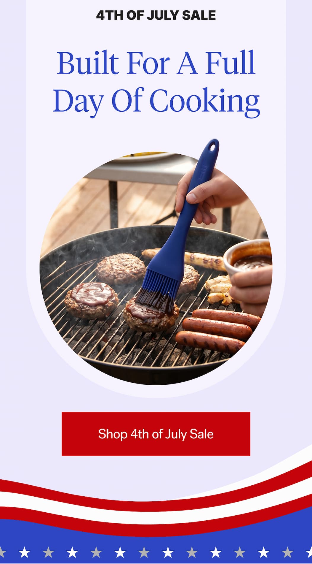 Built for a full day of cooking | Shop 4th of July Sale