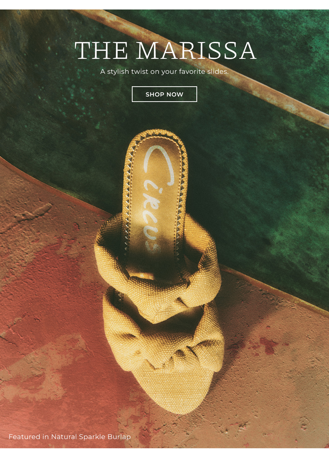 The Marissa | A stylish twist on your favorite slides | Shop Now