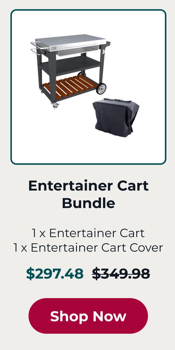 Entertainer Cart Bundle  1 x&nbsp;Entertainer Cart 1 x&nbsp;Entertainer Cart Cover