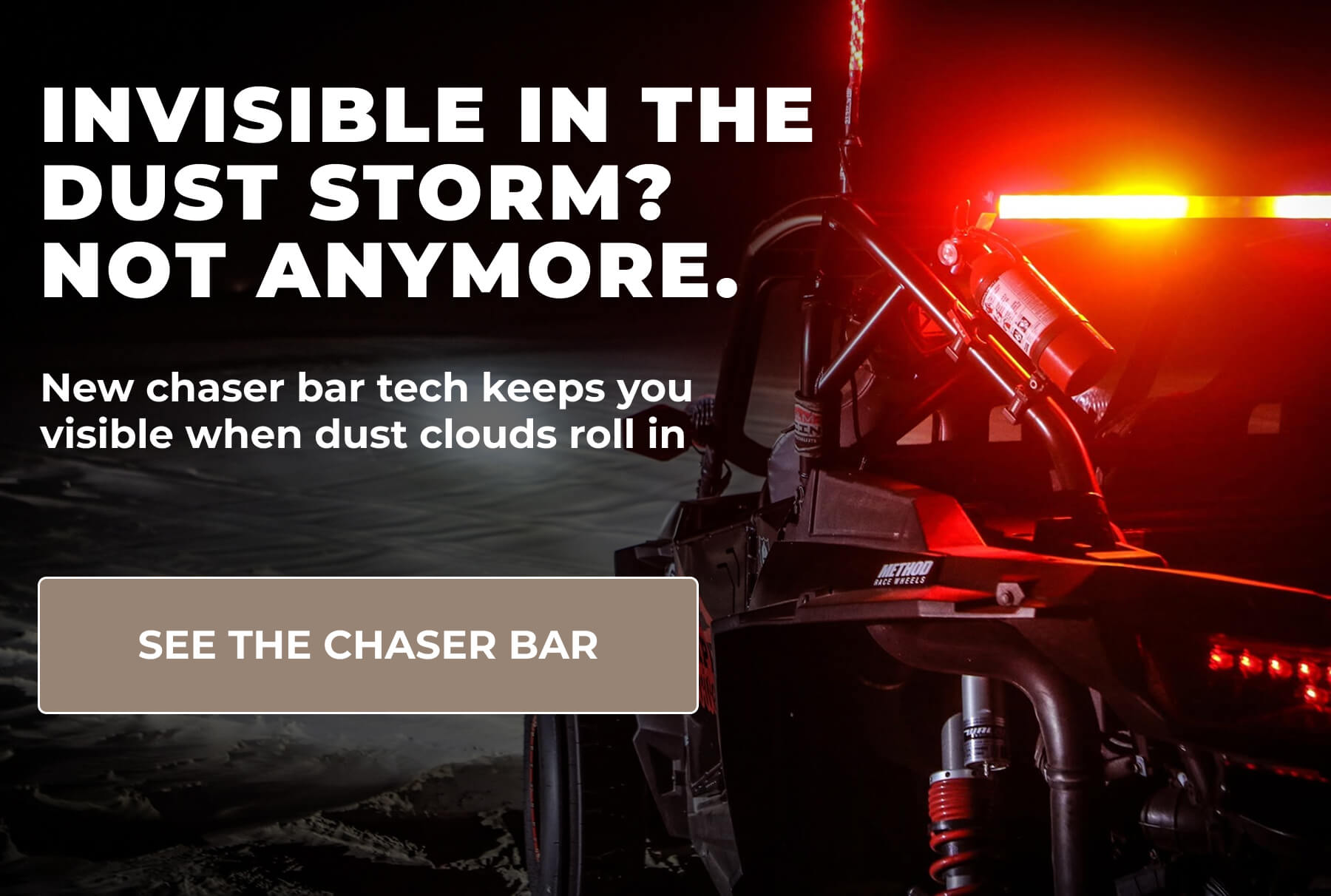 See the chaser bar