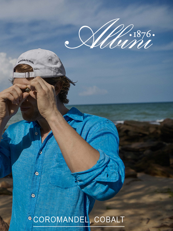 Shop Coromandel Sports Fit Shirt, Cobalt online and instore at Rodd & Gunn