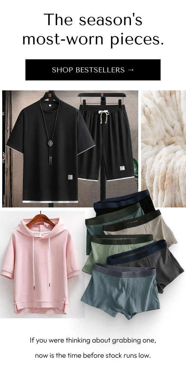 The season's most-worn pieces.