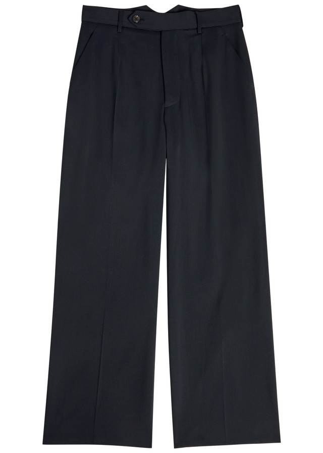VIVIENNE WESTWOOD Humphrey wide-leg wool trousers