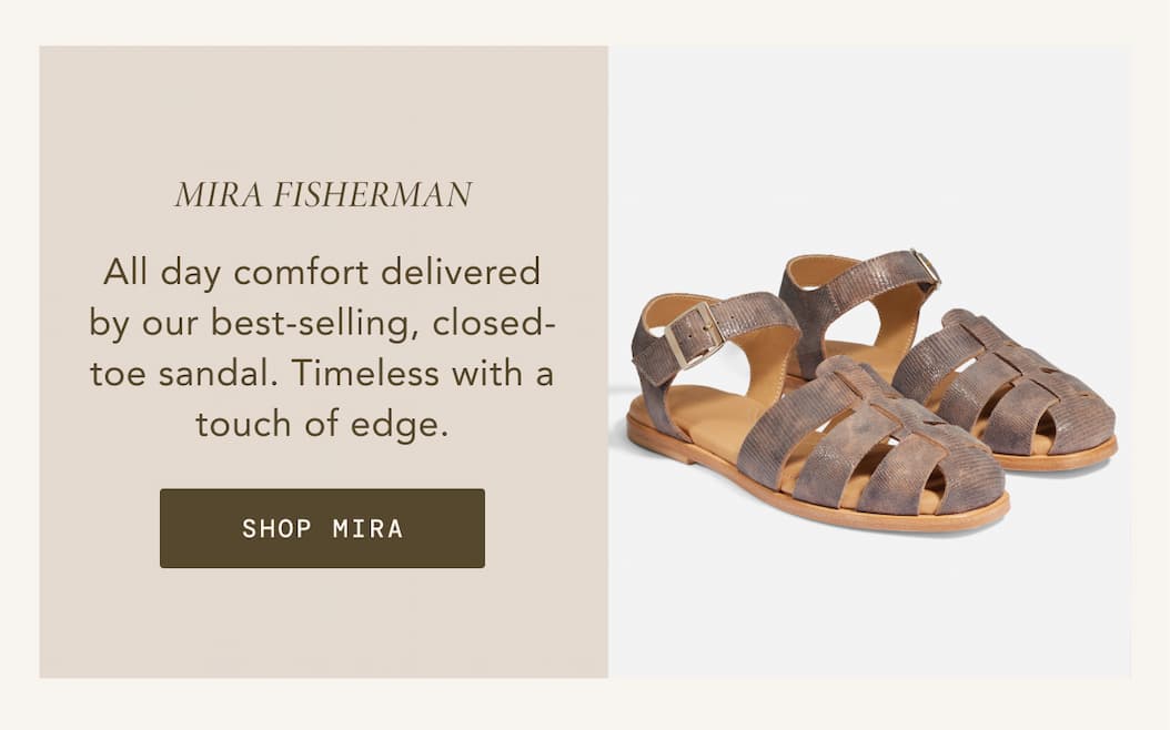 Shop Mira Fisherman Sandal 