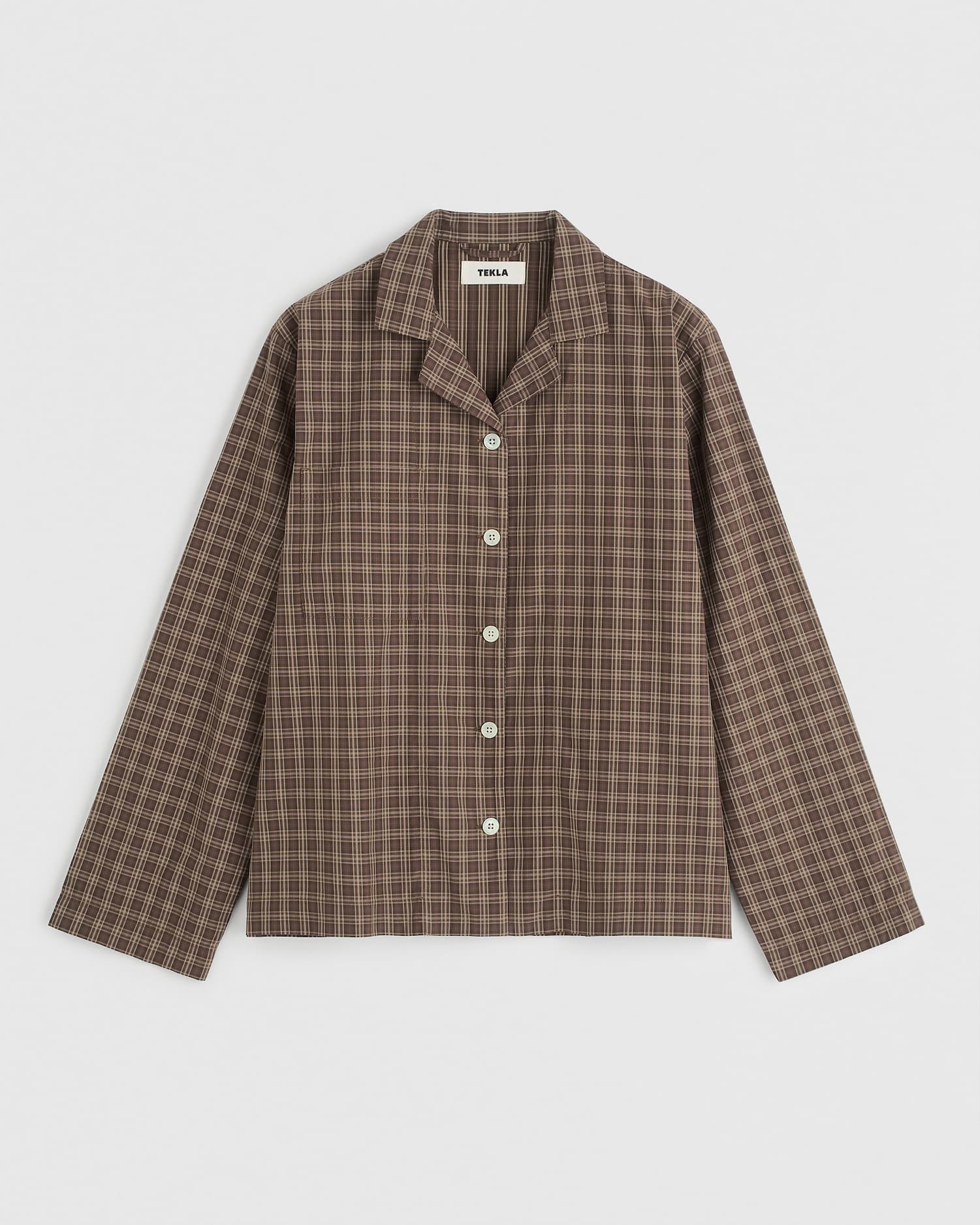 Serra Checks Fine twill women's long-sleeved shirt