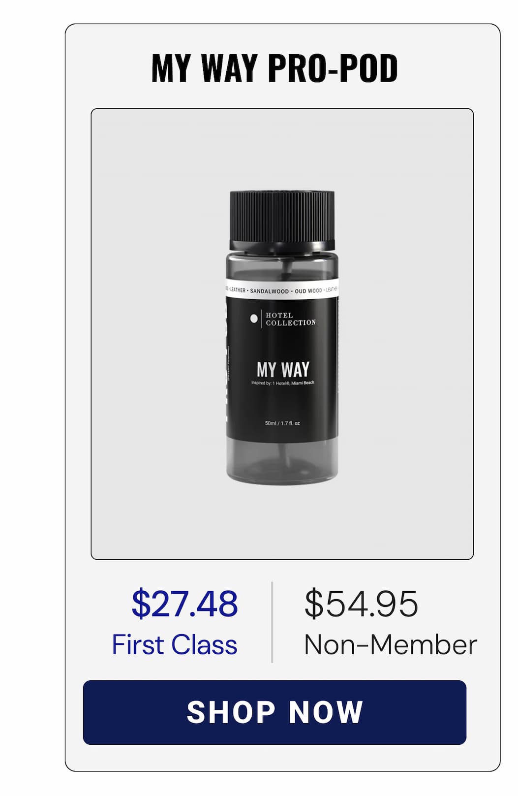 MY WAY PRO POD | SHOP NOW