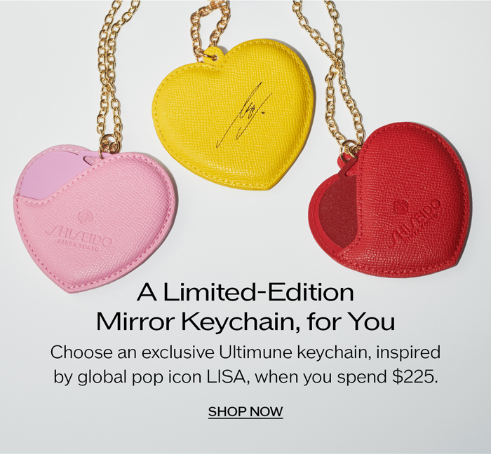 Choose an exclusive Ultimune keychain, inspired by global pop icon LISA, when you spend $225.