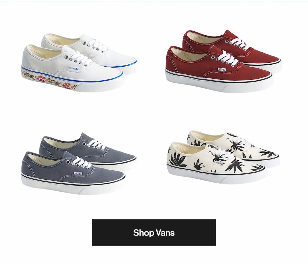 Shop VANS Shoes for Men and Women