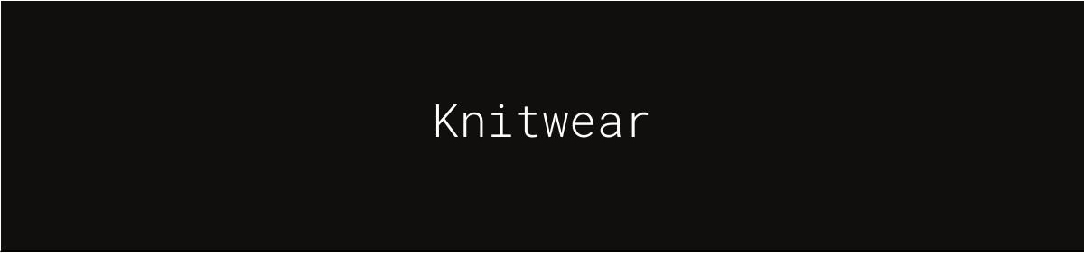 Knitwear