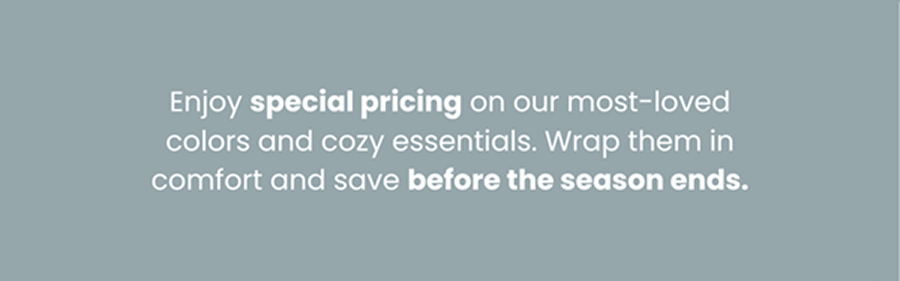 Our most-loved colors and cozy essentials are finding their way into homes fast | Shop Sale 