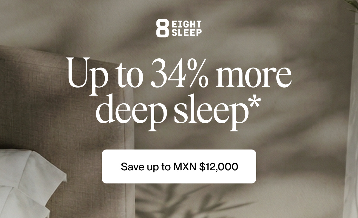 Up to 34% more deep sleep*