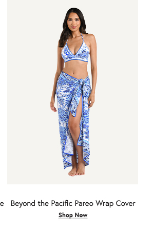 Beyond The Pacific Pareo Wrap Cover Up