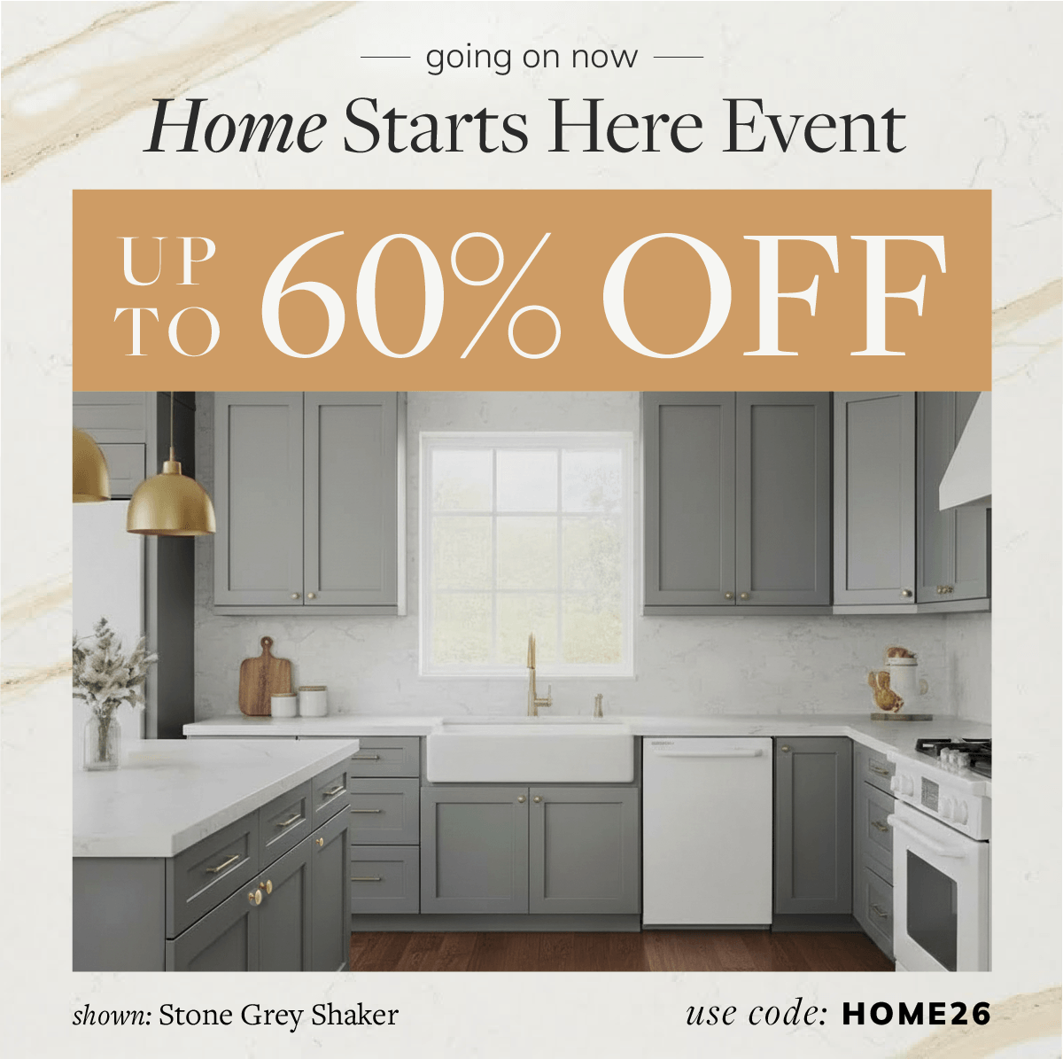 Home Starts Here Event: Up to 60% Off