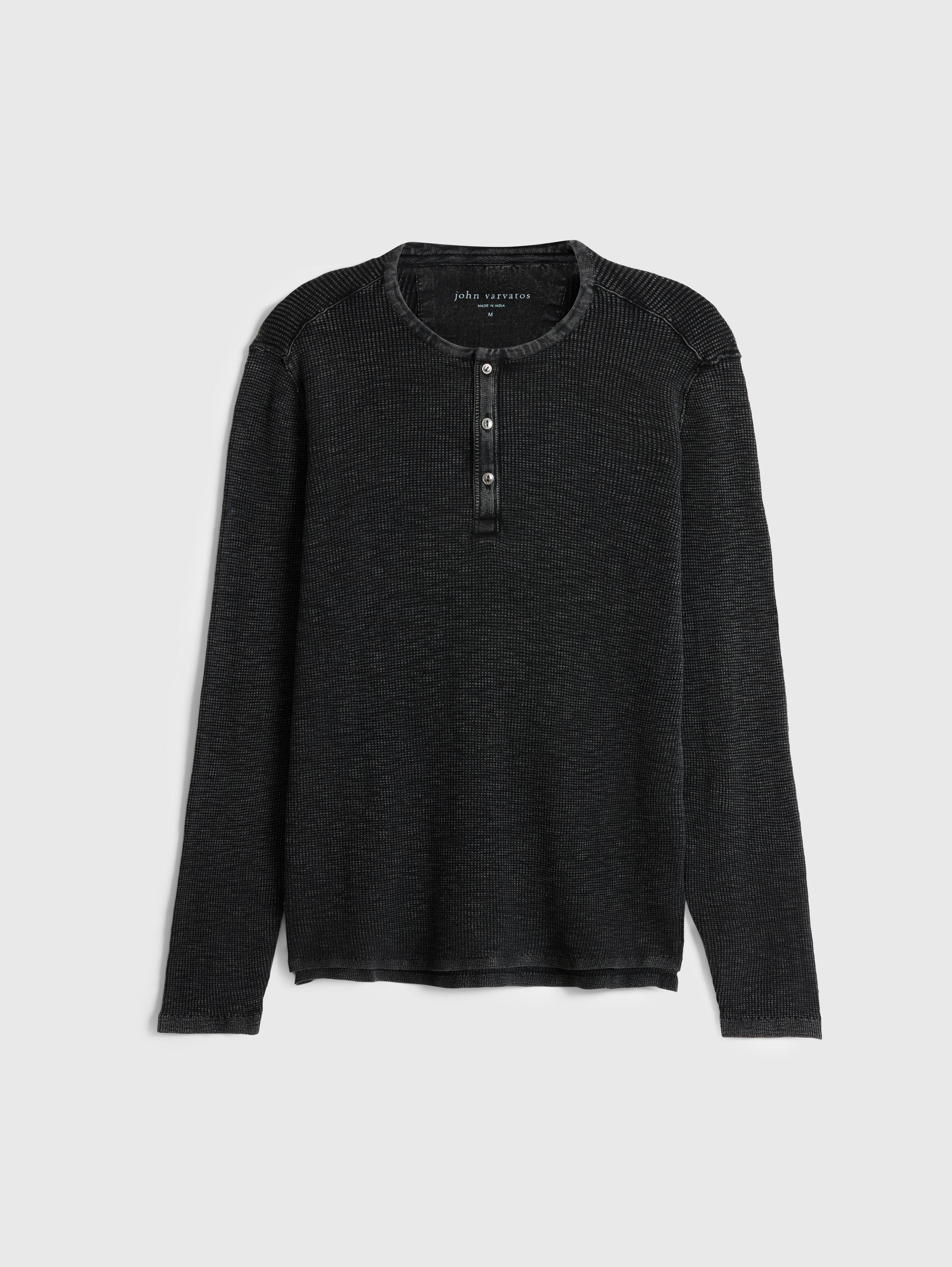 Image of MEMPHIS WAFFLE HENLEY